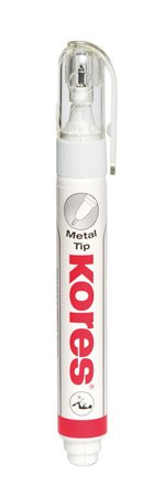 Hibajavító toll, 10 g, KORES "Metal Tip"