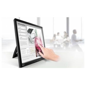 LG 19MB15T-B 19" touchscreen IPS LED monitor fekete