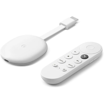 Google Chromecast with Google TV 4K smartTV adapter